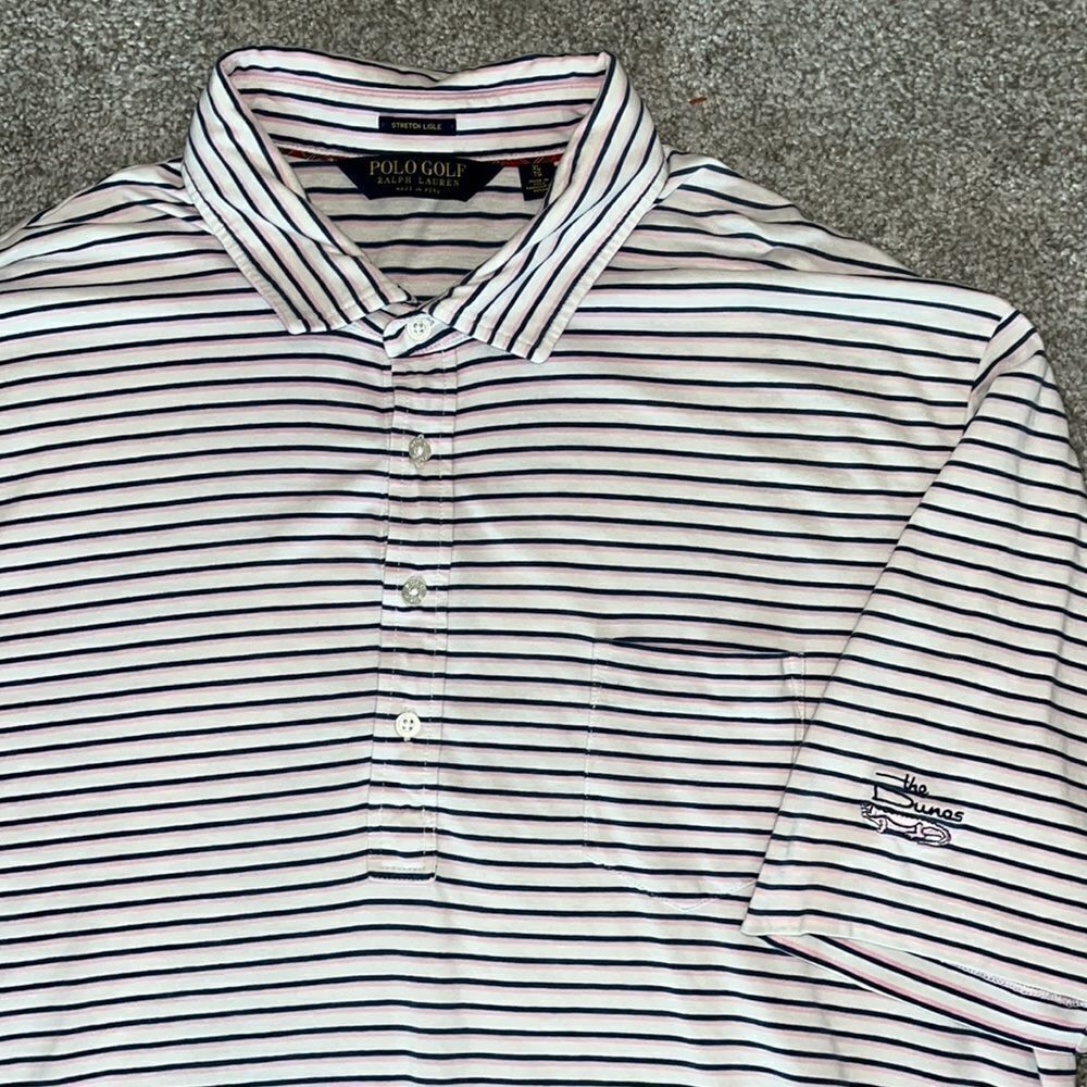 South Carolina The Dunes Myrtle Beach Pocket Polo Golf Shirt XL Ralph Lauren